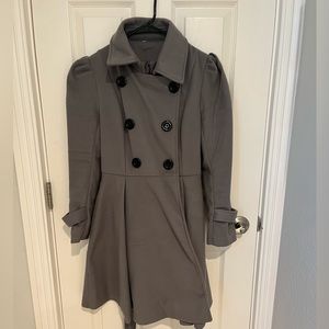 Amazon Grey Coat Dress Size Medium